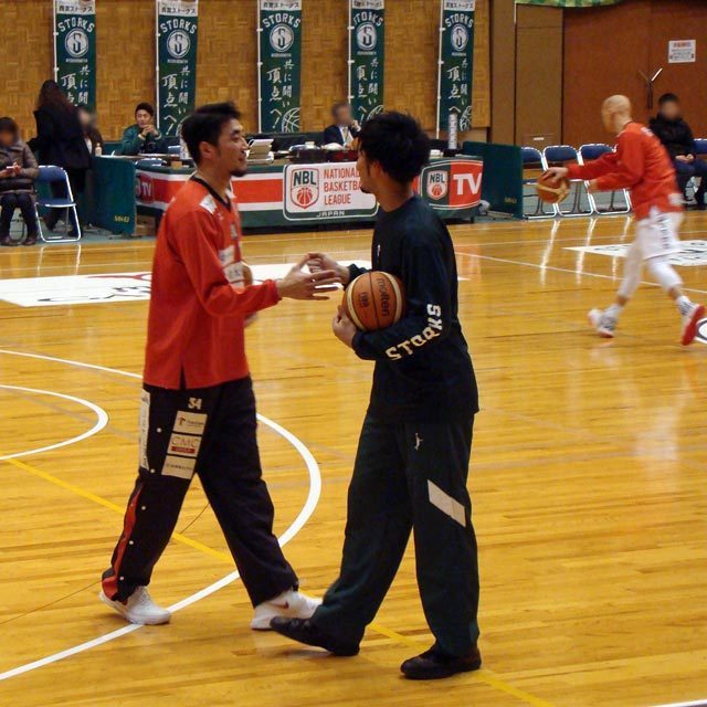 Pro Basketball Team Nishinomiya STORKS #15 Shinnosuke Negoro 根来新之助 小野龍猛