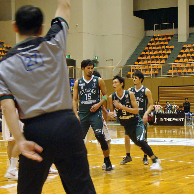 Pro Basketball Team NBL Nishinomiya STORKS #15 Shinnosuke Negoro 根来新之助
