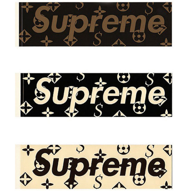 It started with an Instagram post from Kim Jones, the Artistic Director for Louis Vuitton. The image (which was subsequently taken down) depicted a Supreme sticker atop the luxury house's famed monogram print. The streetwear brand's acolytes will recall that Supreme received a cease and desist from LV in the early 2000s, and in an unexpected twist, it now appears that the two former legal combatants are embarking on an official joint venture. Rumored images of the collaboration have since leaked online, and word on the street is that the official project will launch for Fall/Winter 2017. Stay tuned.