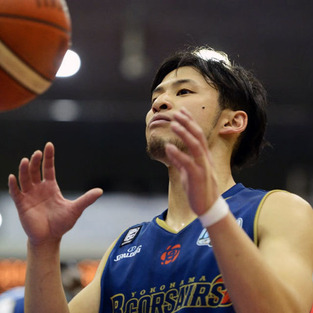 プロバスケットボール Bリーグ B.LEAGUE YOKOHAMA B-CORSAIRS #0 MASASHI HOSOYA