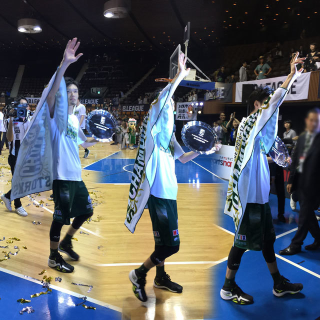 Bリーグ B2 2016-17 チャンピオン 西宮ストークス B.LEAGUE B2 PLAYOFFS FINAL 2016-17 NISHINOMIYA STORKS