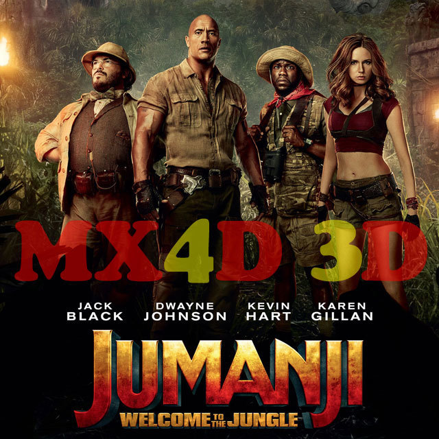 Jumanji Welcome To The Jungle ジュマンジ／ウェルカム・トゥ・ジャングル MX4D 3D