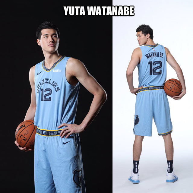 Memphis Grizzlies Hustle Yuta Watanabe Japan NBA メンフィス グリズリーズ #12 渡邊雄太選手