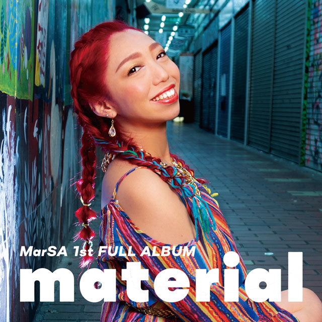 1st Full Album material シンガー MarSA マテリアル