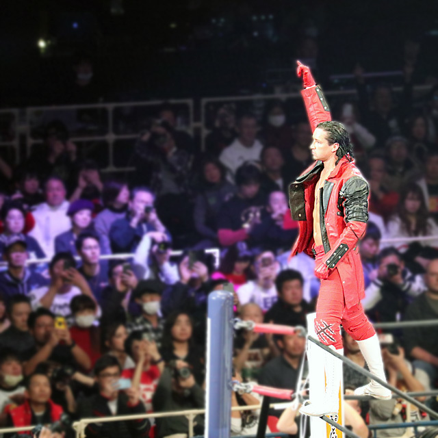NJPW 新日本プロレス THE NEW BEGINNING in OSAKA 2019 2.11 エディオンアリーナ大阪(大阪府立体育会館)棚橋弘至 ジェイ・ホワイト Jay White photo by izy Rodriguez (Team Zion) Cafe de Zion online shop