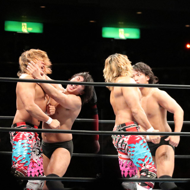 NJPW 新日本プロレスリング NEW JAPAN CUP 2019 春の最強戦士決定戦 3.10 兵庫・ベイコム総合体育館(尼崎市記念公園総合体育館) 海野翔太 棚橋弘至 photo by izy Rodriguez (Team Zion) Cafe de Zion online shop