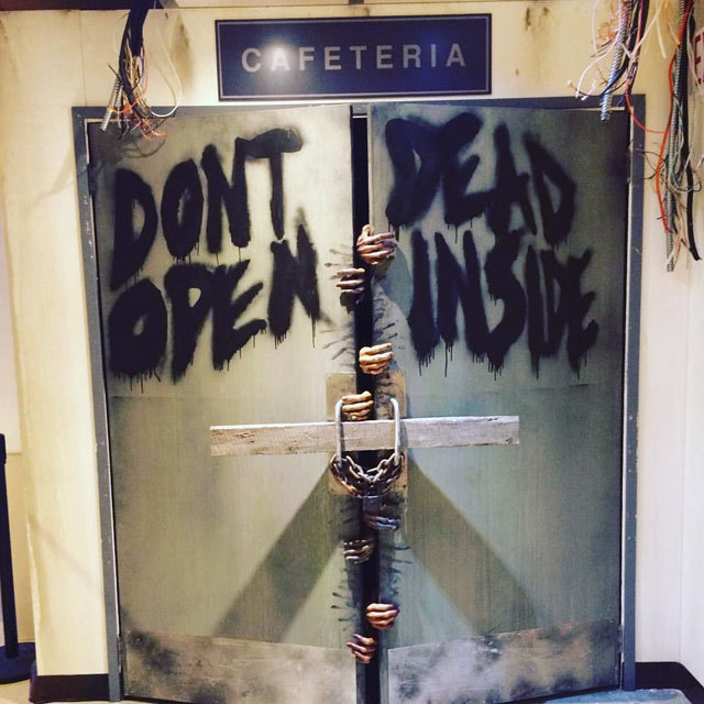 Don't open. Dead inside. The Walking Dead TWD