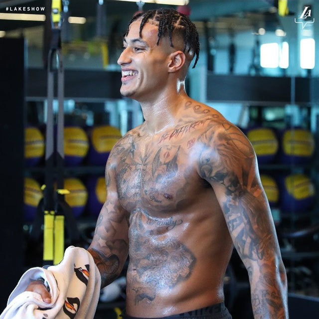 Nba Kyle Kuzma S Tattoo Black Coffee Brown Sugar