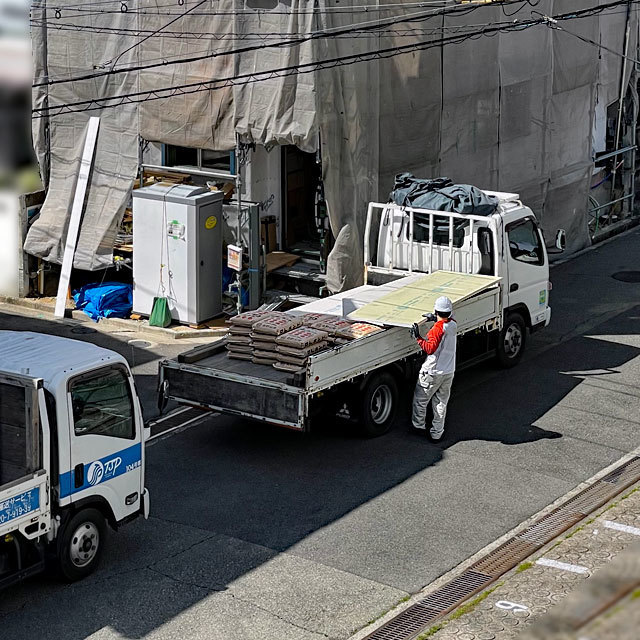 PB プラスターボード 搬入 photo by NecoTez (Team Zion)