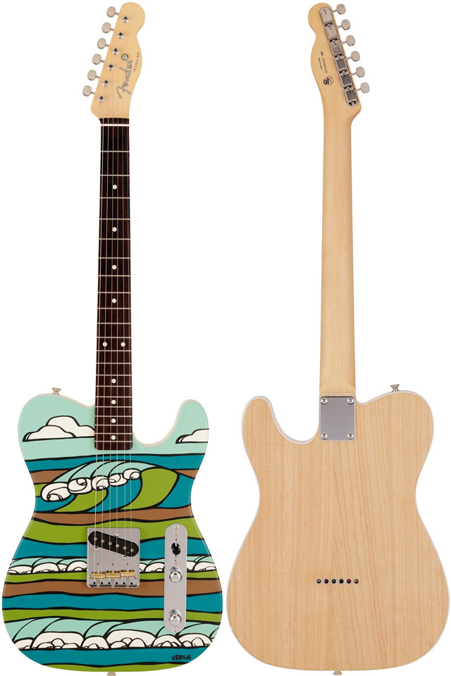 Made in Japan Art Canvas Esquire® Heather Brown 2021.08.24 Fender Japan 15本限定発売