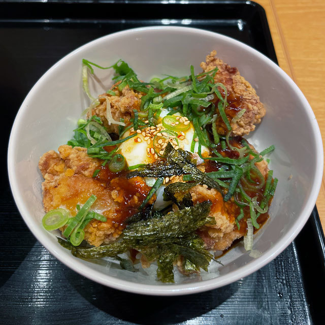 どうとんぼり神座 阪急西宮ガーデンズ店 からあげ丼セット +350円 photo by NecoTez (Team Zion)