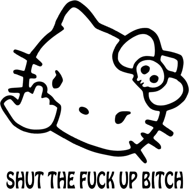 SHUT THE FUCK UP BITCH すべては猫さまのため